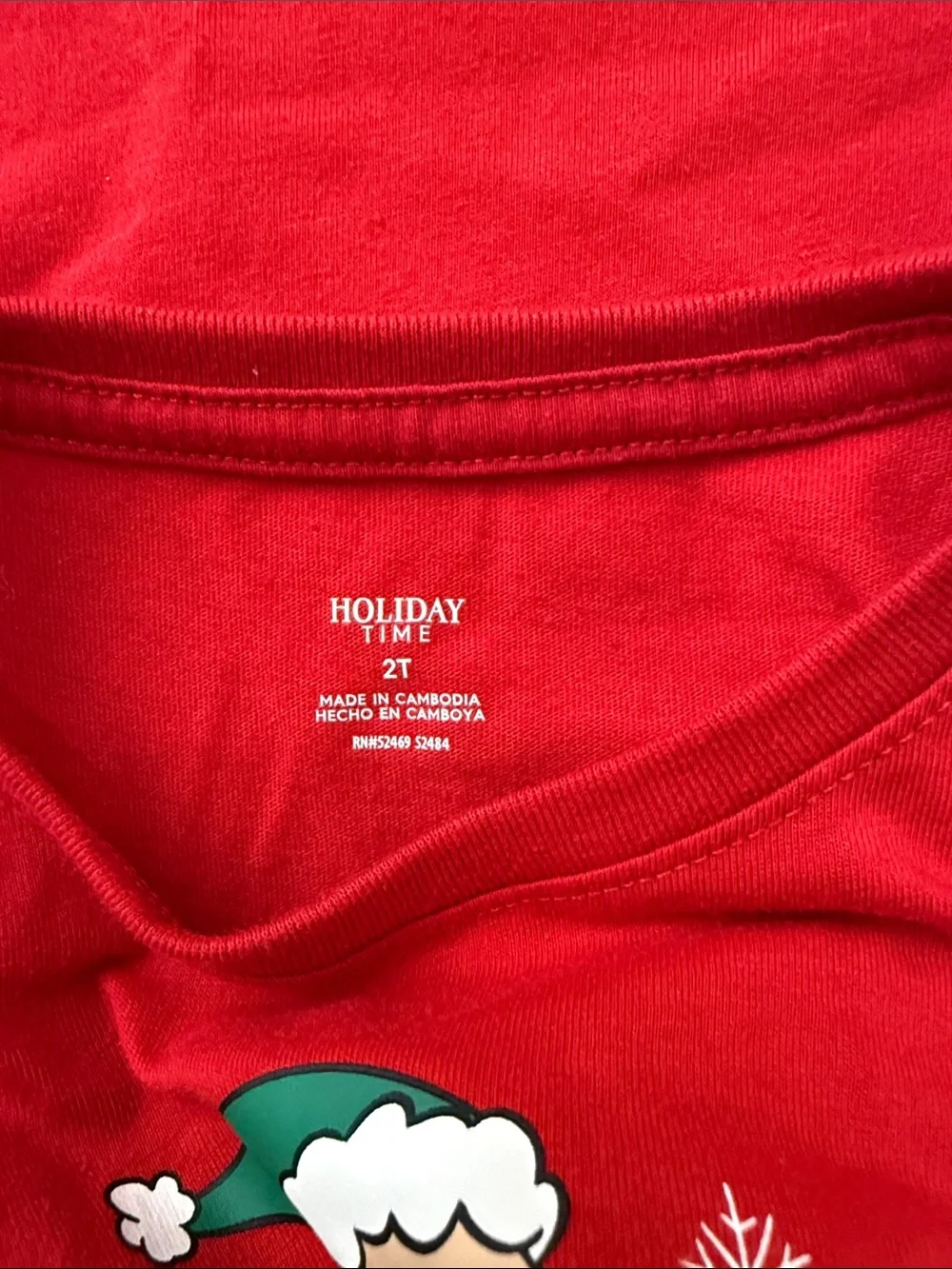 Bundle of 4 Kids Holiday Long Sleeve Shirts Size 2T Graphic Shirts